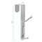 Adiroffice Over the Door Coat Hook, PK12 ADI694-07 - alternate 4